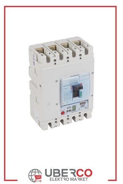 LEGRAND 422084Legrand DPX3 630 Kompakt Şalter - Elektronik S2 Versiyon - 4 kutup - Icu(kA) 70 - In(A) 500Legrand DPX3 630 Kompakt Şalter - Elektronik S2 Versiyon - 4{ubercoelektromarket}