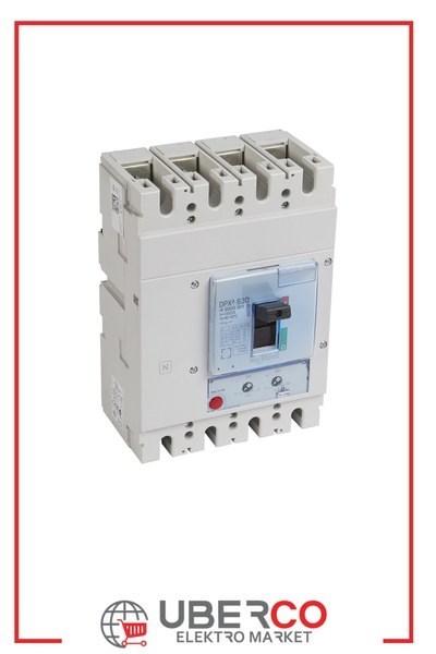 LEGRAND 422020Legrand DPX3 630 Kompakt Şalter - Termik manyetik şalter - 4 kutup - Icu(kA) 50 - In(A) 320Legrand DPX3 630 Kompakt Şalter - Termik manyetik şalter - 4{ubercoelektromarket}