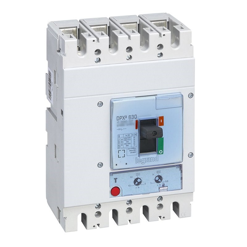 LEGRAND 422048Legrand DPX3 630 Kompakt Şalter - Termik manyetik şalter - 4 kutup - Icu(kA) 100 - In(A) 320Legrand DPX3 630 Kompakt Şalter - Termik manyetik şalter - 4{ubercoelektromarket}