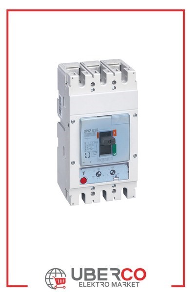 LEGRAND 422001Legrand DPX3 630 Kompakt Şalter - Termik manyetik şalter - 3 kutup - Icu(kA) 36 - In(A) 320Legrand DPX3 630 Kompakt Şalter - Termik manyetik şalter - 3{ubercoelektromarket}