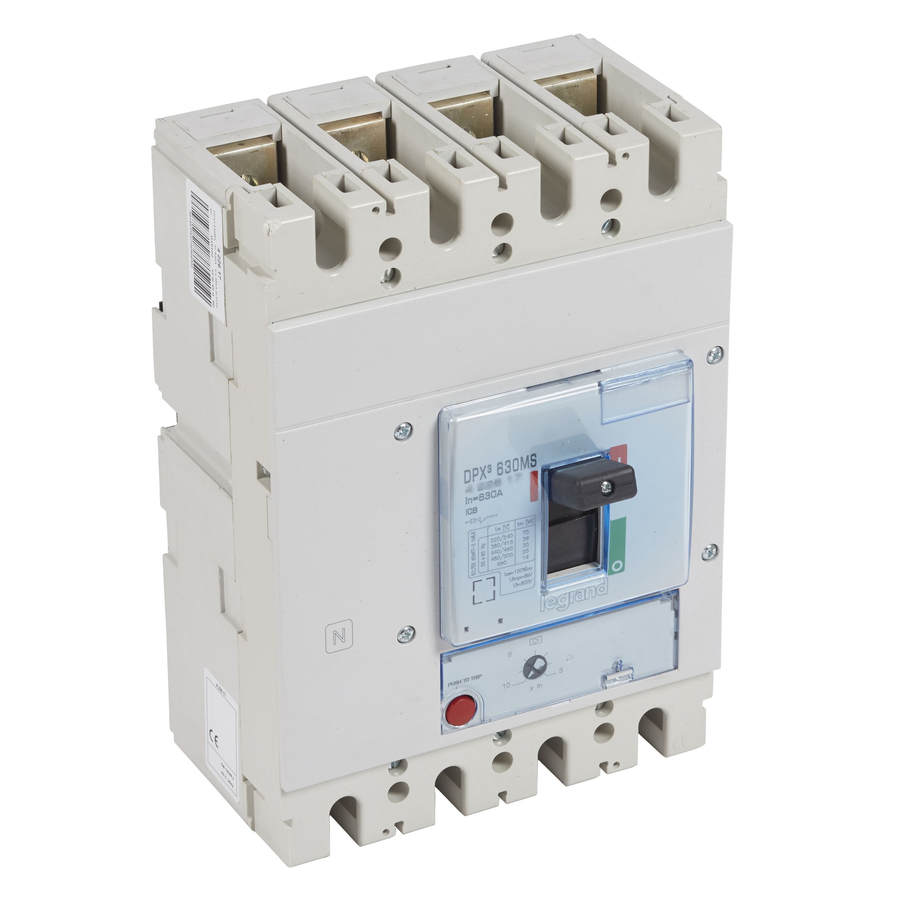 LEGRAND 422616Legrand DPX3 630 M. SEUL 36KA 4P 400ALegrand DPX3 630 M. SEUL 36KA 4P 400A{ubercoelektromarket}