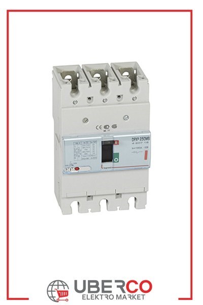 LEGRAND 420719Legrand DPX3 Sadece Manyetik Korumalı Şalter - DPX3 250 - 3 kutup - Icu(kA) 36 - In(A) 160Legrand DPX3 Sadece Manyetik Korumalı Şalter - DPX3 250 - 3{ubercoelektromarket}