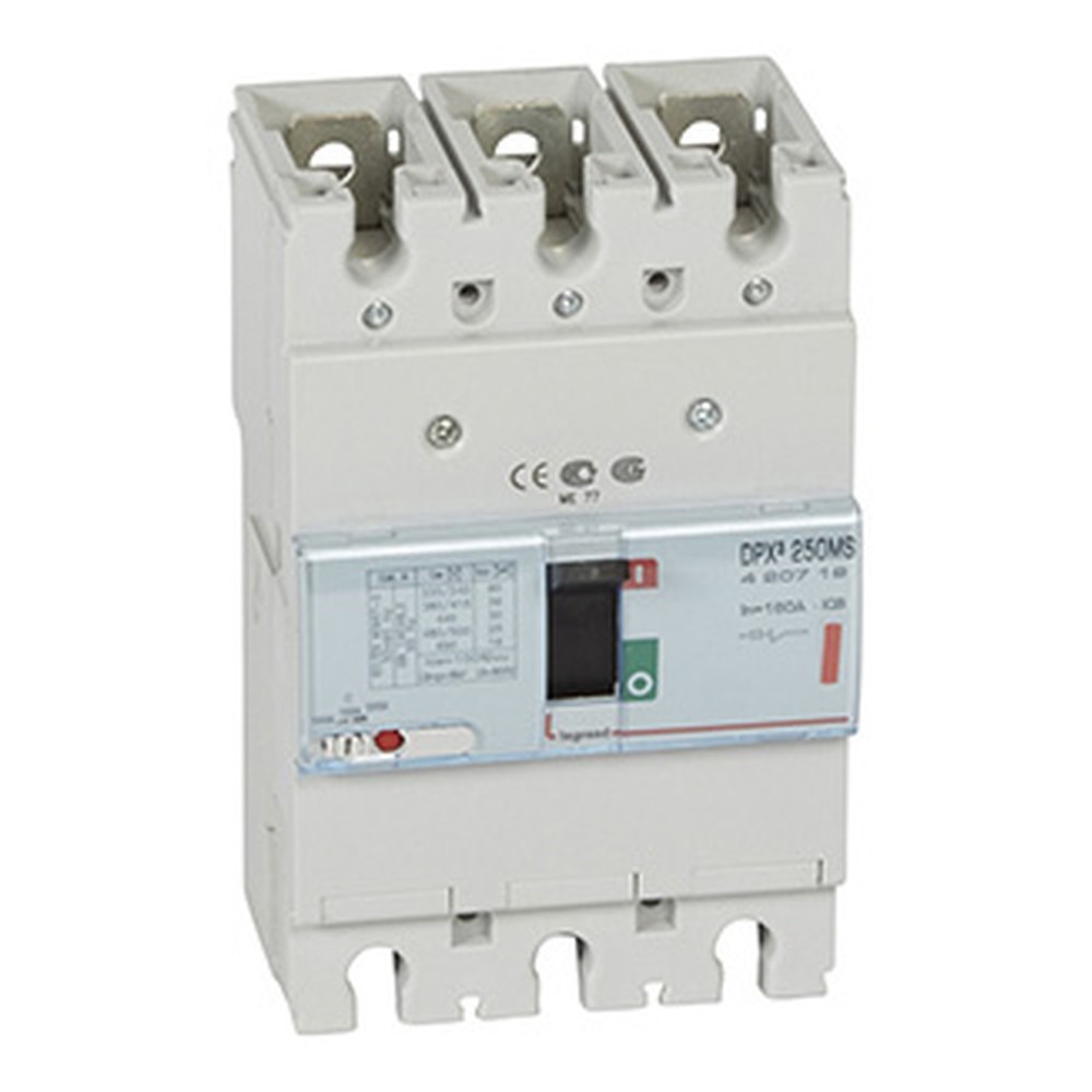 LEGRAND 420719Legrand DPX3 Sadece Manyetik Korumalı Şalter - DPX3 250 - 3 kutup - Icu(kA) 36 - In(A) 160Legrand DPX3 Sadece Manyetik Korumalı Şalter - DPX3 250 - 3{ubercoelektromarket}