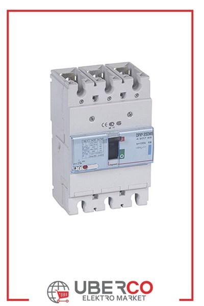 LEGRAND 420722Legrand DPX3 Sadece Manyetik Korumalı Şalter - DPX3 250 - 3 kutup - Icu(kA) 70 - In(A) 100Legrand DPX3 Sadece Manyetik Korumalı Şalter - DPX3 250 - 3{ubercoelektromarket}