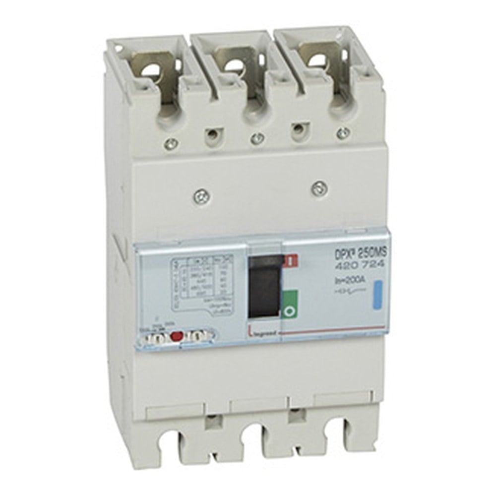 LEGRAND 420724Legrand DPX3 Sadece Manyetik Korumalı Şalter - DPX3 250 - 3 kutup - Icu(kA) 70 - In(A) 200Legrand DPX3 Sadece Manyetik Korumalı Şalter - DPX3 250 - 3{ubercoelektromarket}