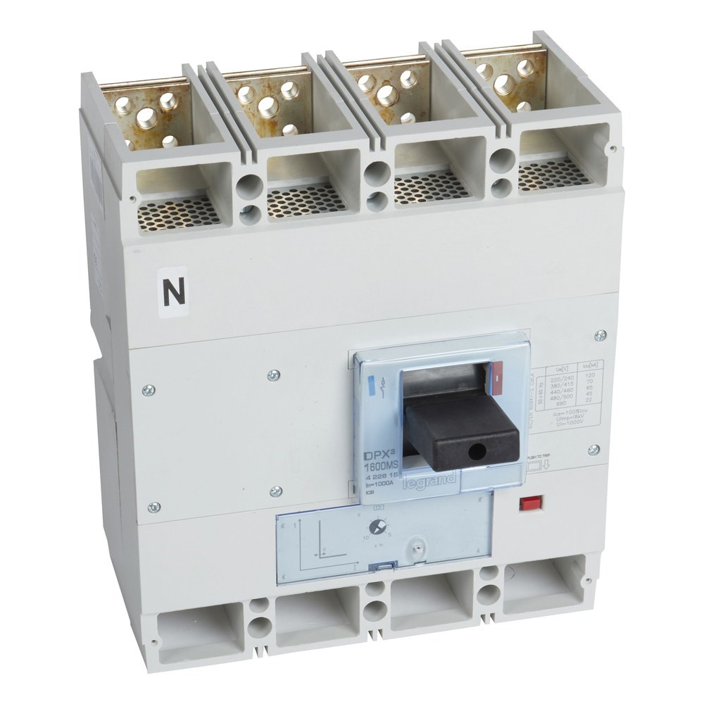 LEGRAND 422615Legrand DPX31600 M. SEUL 70KA4P 1000ALegrand DPX31600 M. SEUL 70KA4P 1000A{ubercoelektromarket}