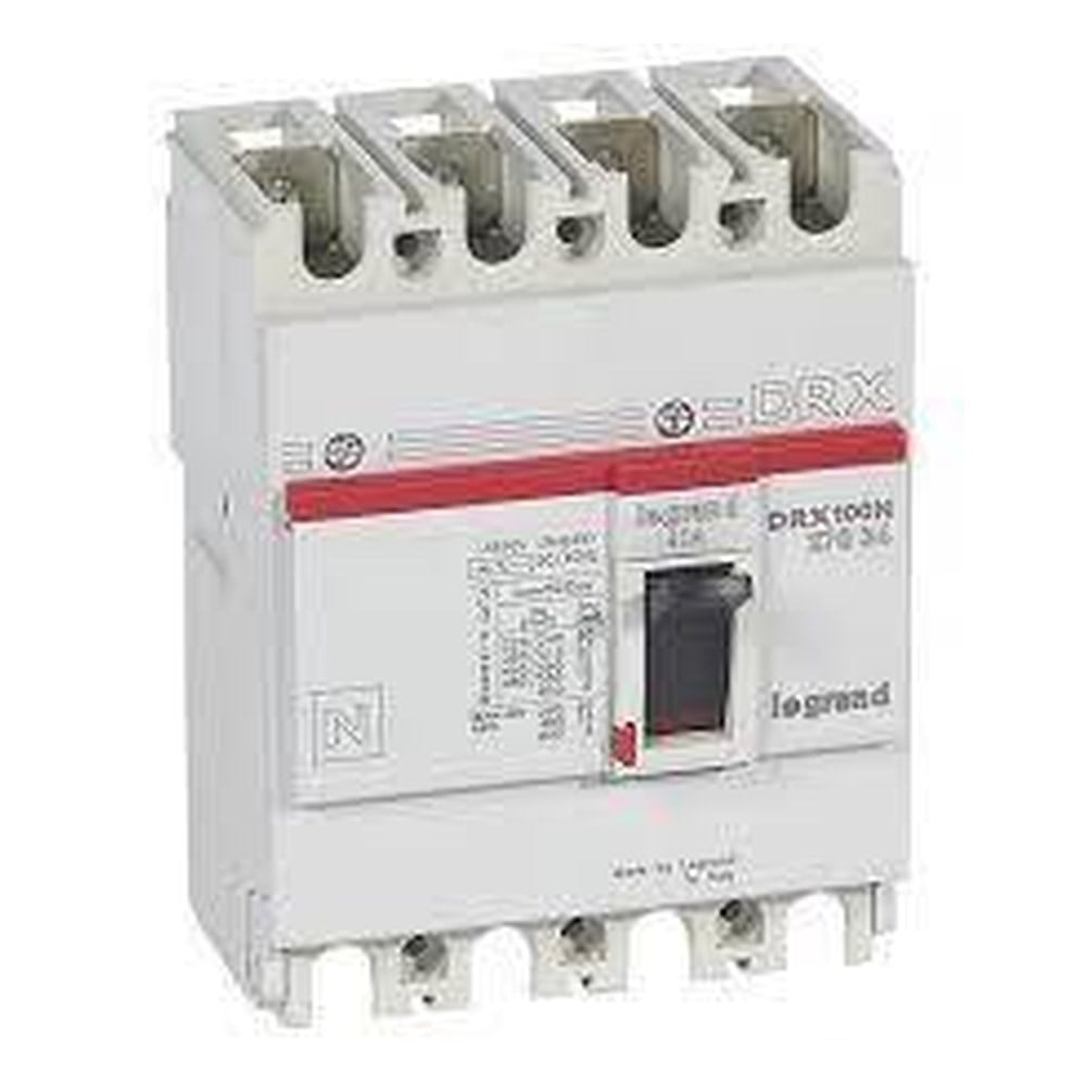 LEGRAND 027034Legrand DRX Kompakt Şalter - DRX 125 - Icu(kA): 20 kA - In(A): 40 - Kutup: 4KLegrand DRX Kompakt Şalter - DRX 125 - Icu(kA): 20 kA{ubercoelektromarket}