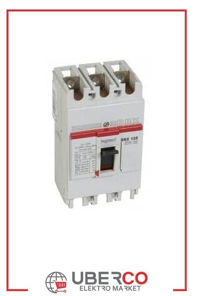 LEGRAND 027028Legrand DRX Kompakt Şalter - DRX 125 - Icu(kA): 20 kA - In(A): 100 - Kutup: 3KLegrand DRX Kompakt Şalter - DRX 125 - Icu(kA): 20 kA{ubercoelektromarket}