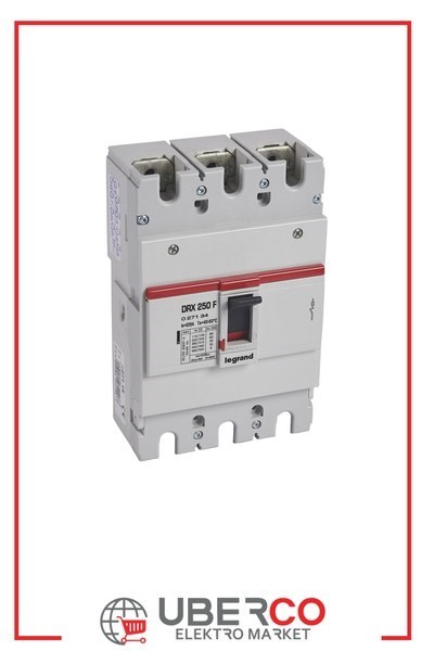 LEGRAND 027230Legrand DRX Kompakt Şalter - DRX 250 - Icu(kA): 25 kA - In(A): 160 - Kutup: 3KLegrand DRX Kompakt Şalter - DRX 250 - Icu(kA): 25 kA{ubercoelektromarket}