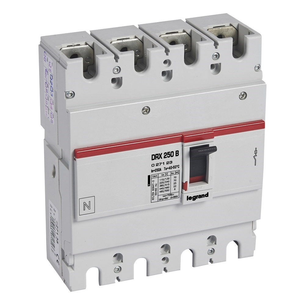 LEGRAND 027123Legrand DRX Kompakt Şalter - DRX 250 - Icu(kA): 25 kA - In(A): 250 - Kutup: 4KLegrand DRX Kompakt Şalter - DRX 250 - Icu(kA): 25 kA{ubercoelektromarket}