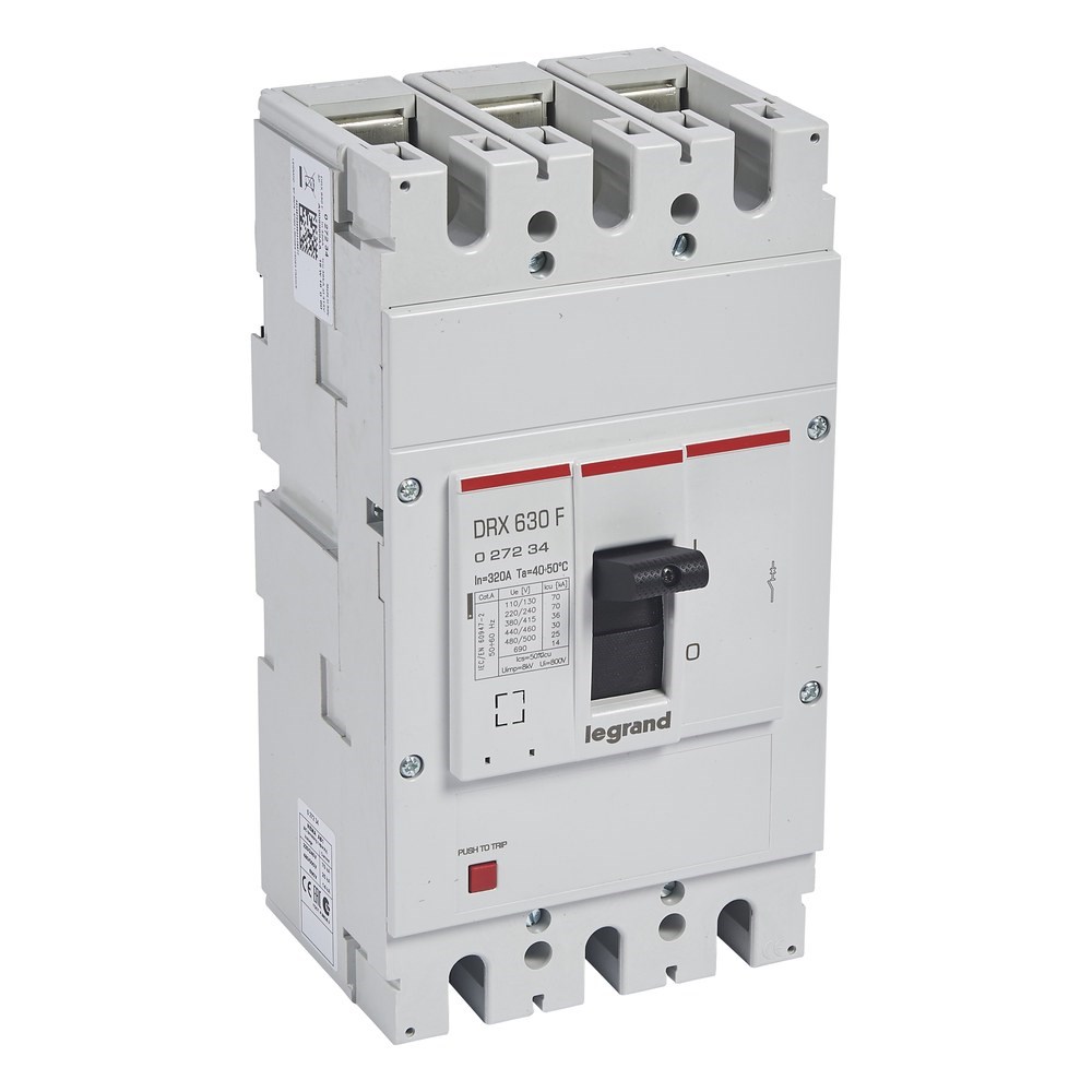 LEGRAND 027234Legrand DRX Kompakt Şalter - DRX 630 - Icu(kA): 36 kA - In(A): 320 - Kutup: 3KLegrand DRX Kompakt Şalter - DRX 630 - Icu(kA): 36 kA{ubercoelektromarket}
