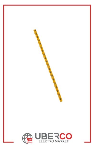 LEGRAND 038425Legrand Duplix™ İşaret Etiketi - Harf PLegrand Duplix™ İşaret Etiketi - Harf P{ubercoelektromarket}