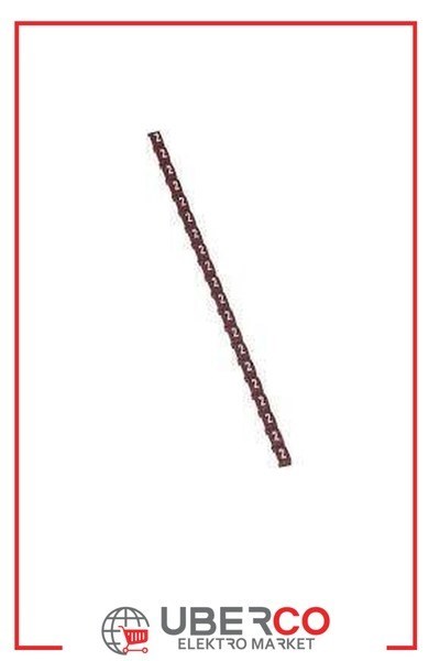 LEGRAND 038402Legrand Duplix™ İşaret Etiketi - Rakam 2 (Kırmızı)Legrand Duplix™ İşaret Etiketi - Rakam 2 (Kırmızı){ubercoelektromarket}