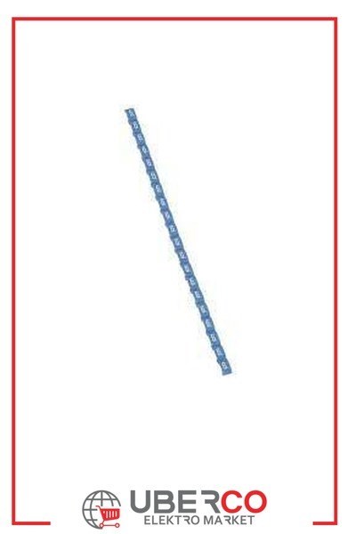LEGRAND 038406Legrand Duplix™ İşaret Etiketi - Rakam 6 (Mavi)Legrand Duplix™ İşaret Etiketi - Rakam 6 (Mavi){ubercoelektromarket}