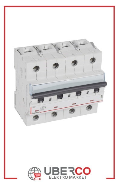 LEGRAND 408705Legrand DX3 10KA Otomatik Sigortalar (80-100-125A) - C tipi - 4 kutup - In(A) 125Legrand DX3 10KA Otomatik Sigortalar (80-100-125A) - C tipi{ubercoelektromarket}