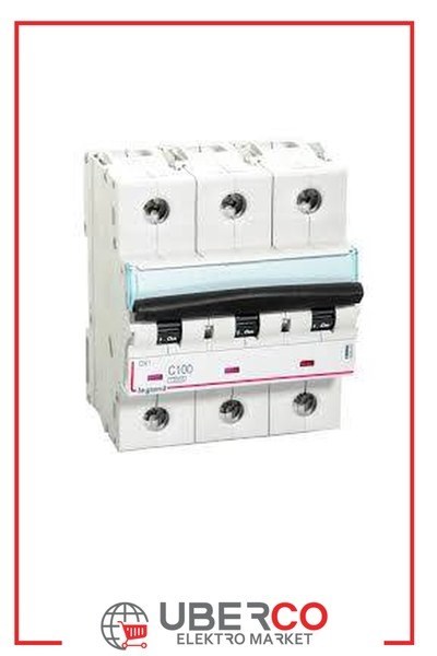 LEGRAND 408663Legrand DX3 10KA Otomatik Sigortalar (80-100-125A) - C tipi - 3 kutup - In(A) 100Legrand DX3 10KA Otomatik Sigortalar (80-100-125A) - C tipi{ubercoelektromarket}