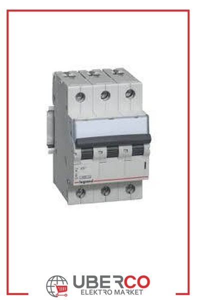 LEGRAND 408664Legrand DX3 10KA Otomatik Sigortalar (80-100-125A) - C tipi - 3 kutup - In(A) 125Legrand DX3 10KA Otomatik Sigortalar (80-100-125A) - C tipi{ubercoelektromarket}