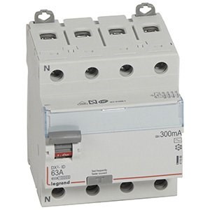 LEGRAND 411666Legrand DX3 Kaçak Akım Koruma Anahtarı - AC tipi - 300 mA - 4 kutup - In(A) 63Legrand DX3 Kaçak Akım Koruma Anahtarı - AC tipi - 300 mA{ubercoelektromarket}