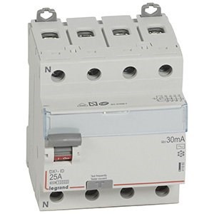 LEGRAND 411660Legrand DX3 Kaçak Akım Koruma Anahtarı - AC tipi - 30 mA - 4 kutup - In(A) 25Legrand DX3 Kaçak Akım Koruma Anahtarı - AC tipi - 30 mA - 4{ubercoelektromarket}