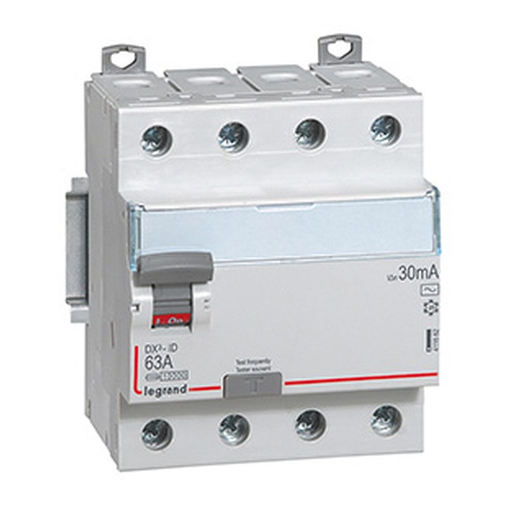 LEGRAND 411662Legrand DX3 Kaçak Akım Koruma Anahtarı - AC tipi - 30 mA - 4 kutup - In(A) 63Legrand DX3 Kaçak Akım Koruma Anahtarı - AC tipi - 30 mA - 4{ubercoelektromarket}