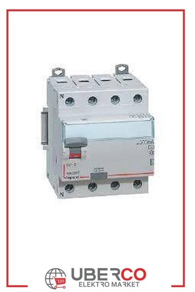 LEGRAND 411669Legrand DX3 Kaçak Akım Koruma Anahtarı - AC-S tipi - 300 mA - 4 kutup - In(A) 63Legrand DX3 Kaçak Akım Koruma Anahtarı - AC-S tipi - 300 mA{ubercoelektromarket}