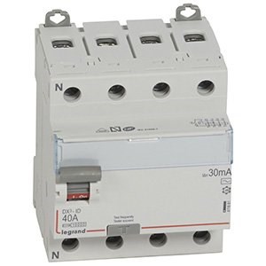 LEGRAND 411661Legrand DX3 Kaçak Akım Koruma Anahtarı - AC tipi - 30 mA - 4 kutup - In(A) 40Legrand DX3 Kaçak Akım Koruma Anahtarı - AC tipi - 30 mA - 4{ubercoelektromarket}