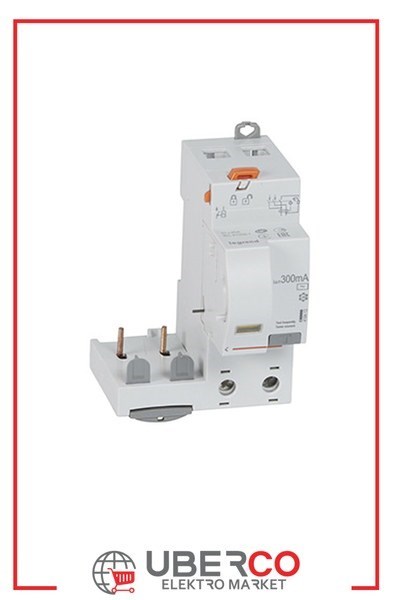 LEGRAND 410413Legrand DX3 Yana Montaj Kaçak Akım Koruma Modülü - AC Tipi - Hassasiyet 300 mA - 2 kutup - In(A) 40Legrand DX3 Yana Montaj Kaçak Akım Koruma Modülü - AC Tipi{ubercoelektromarket}