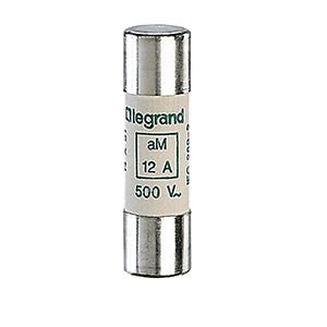 LEGRAND 014012Legrand Endüstriyel Kartuş aM (Yavaş Tip) - 14x51 - 12A 500V~ - GöstergesizLegrand Endüstriyel Kartuş aM (Yavaş Tip) - 14x51 - 12A{ubercoelektromarket}