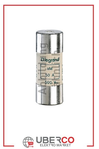 LEGRAND 015195Legrand Endüstriyel Kartuş aM (Yavaş Tip) - 22x58 - 100A 500V~ - GöstergeliLegrand Endüstriyel Kartuş aM (Yavaş Tip) - 22x58 - 100A{ubercoelektromarket}