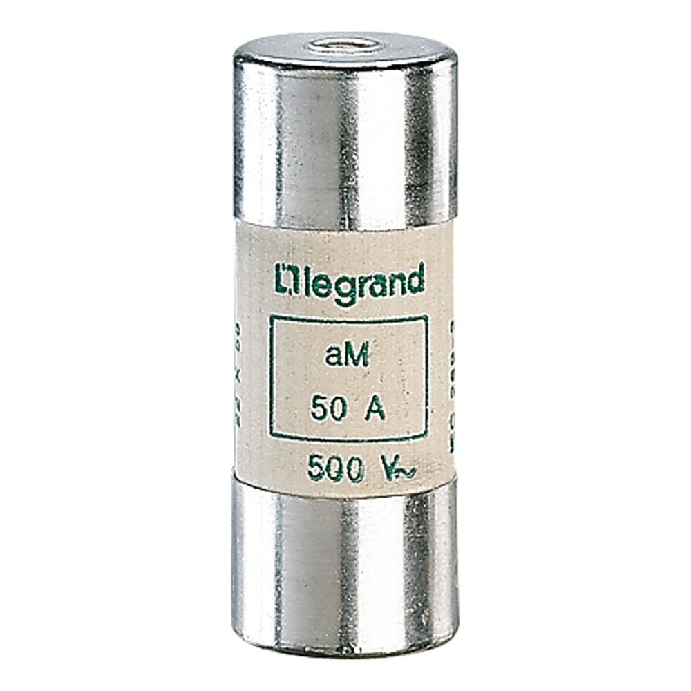 LEGRAND 014050Legrand Endüstriyel Kartuş aM (Yavaş Tip) - 14x51 - 50A 400V~ - GöstergesizLegrand Endüstriyel Kartuş aM (Yavaş Tip) - 14x51 - 50A{ubercoelektromarket}
