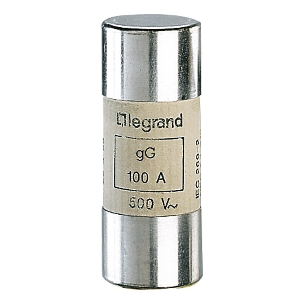 LEGRAND 015396Legrand Endüstriyel Kartuş gG (Hızlı Tip) - 22x58 - 100A 500V~ - GöstergesizLegrand Endüstriyel Kartuş gG (Hızlı Tip) - 22x58 - 100A{ubercoelektromarket}