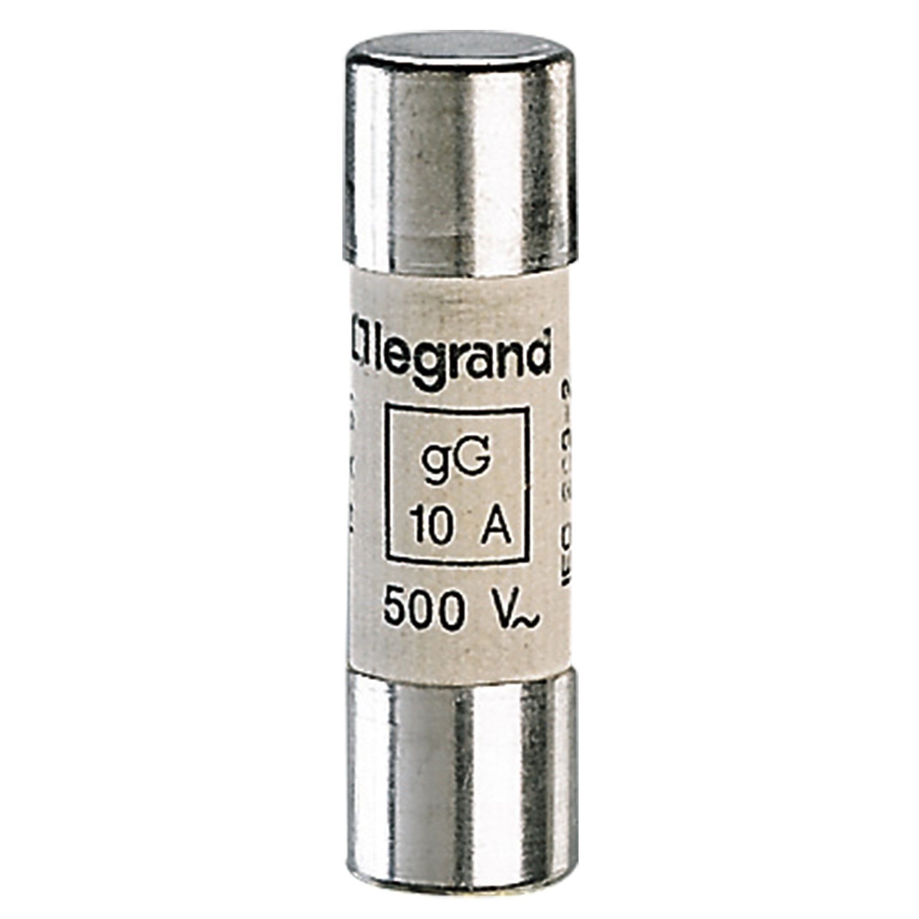 LEGRAND 014310Legrand Endüstriyel Kartuş gG (Hızlı Tip) - 14x51 - 10A 500V~ - GöstergesizLegrand Endüstriyel Kartuş gG (Hızlı Tip) - 14x51 - 10A{ubercoelektromarket}