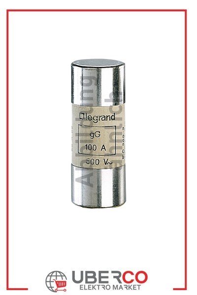 LEGRAND 015350Legrand Endüstriyel Kartuş gG (Hızlı Tip) - 22x58 - 50A 500V~ - GöstergesizLegrand Endüstriyel Kartuş gG (Hızlı Tip) - 22x58 - 50A{ubercoelektromarket}