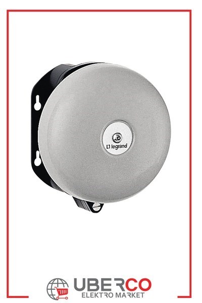 LEGRAND 041419Legrand Endüstriyel Siren - Yüksek Sesli Çan - 230 V ~ - IP44 - IK10 - 98 dBLegrand Endüstriyel Siren - Yüksek Sesli Çan - 230 V ~{ubercoelektromarket}