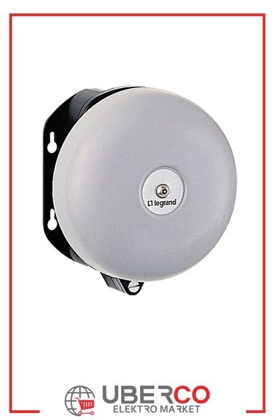 LEGRAND 041349Legrand Endüstriyel Siren - Yüksek Sesli Çan - 230 V ~ - IP40 - IK08 - 95 dBLegrand Endüstriyel Siren - Yüksek Sesli Çan - 230 V ~{ubercoelektromarket}