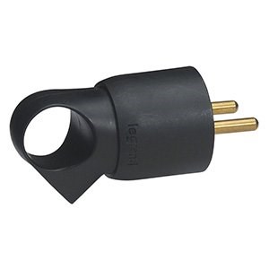 LEGRAND 050107Legrand Siyah renk fransız standartı UPS erkek fişLegrand Fişler - Fiş - Siyah{ubercoelektromarket}
