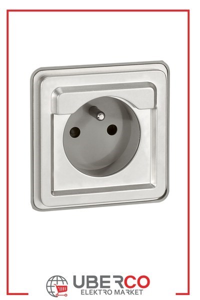 LEGRAND 077832Legrand Fransız Standardı Priz, 16A - UPS priz, 16A, IK10, 2P+T, Otomatik BağlantıLegrand Fransız Standardı Priz, 16A - UPS priz, 16A, IK10{ubercoelektromarket}