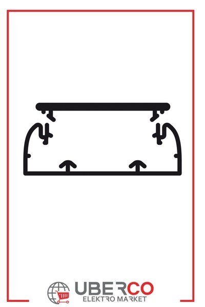 LEGRAND 010421Legrand Geliştirilebilir DLP Gulot Kanalı - Kesit 35x105 mmLegrand Geliştirilebilir DLP Gulot Kanalı - Kesit 35x105 mm{ubercoelektromarket}