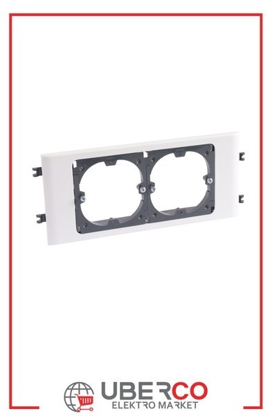 LEGRAND 010923Legrand Geliştirilebilir DLP Gulot Kanalı İçin Ø60 Montaj Kaidesi - İkili, Kapak Genişliği 85 mmLegrand Geliştirilebilir DLP Gulot Kanalı İçin Ø60 Montaj{ubercoelektromarket}