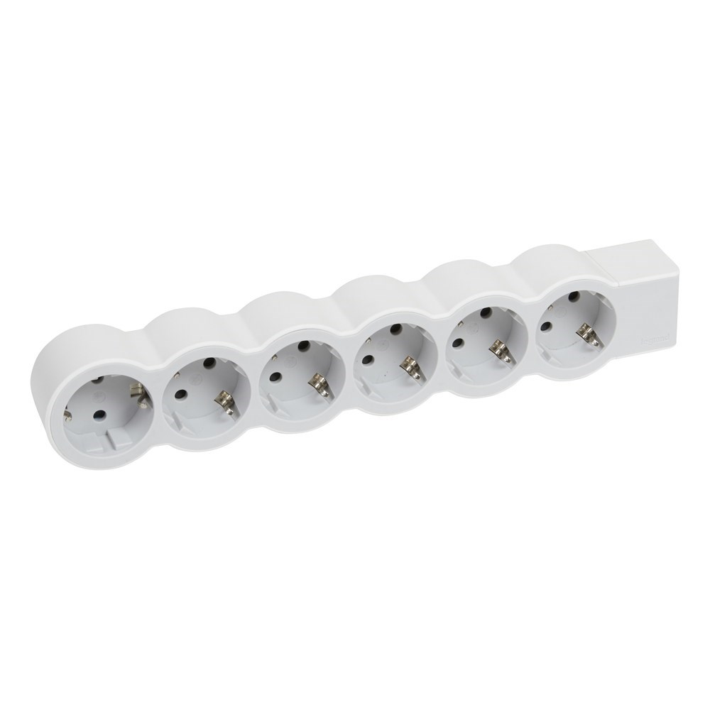 LEGRAND 694579Legrand Grup Priz Standart Seri - Altılı Çocuk Korumalı Topraklı Priz - Kablo Kablosuz - Beyaz/Açık GriLegrand Grup Priz Standart Seri - Altılı Çocuk Korumalı{ubercoelektromarket}