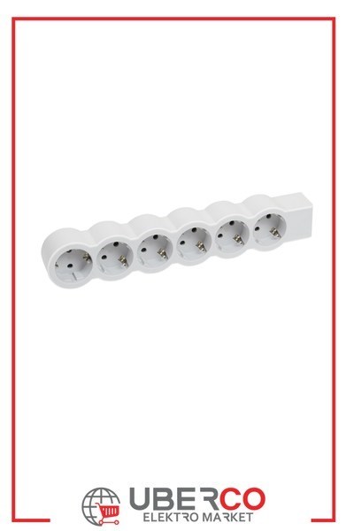 LEGRAND 694579Legrand Grup Priz Standart Seri - Altılı Çocuk Korumalı Topraklı Priz - Kablo Kablosuz - Beyaz/Açık GriLegrand Grup Priz Standart Seri - Altılı Çocuk Korumalı{ubercoelektromarket}