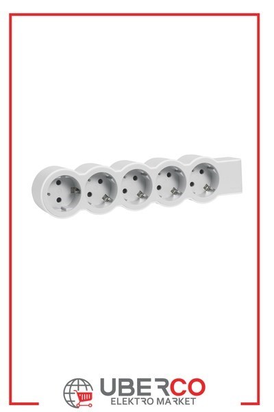 LEGRAND 694577Legrand Grup Priz Standart Seri - Beşli Çocuk Korumalı Topraklı Priz - Kablo Kablosuz - Beyaz/Açık GriLegrand Grup Priz Standart Seri - Beşli Çocuk Korumalı{ubercoelektromarket}