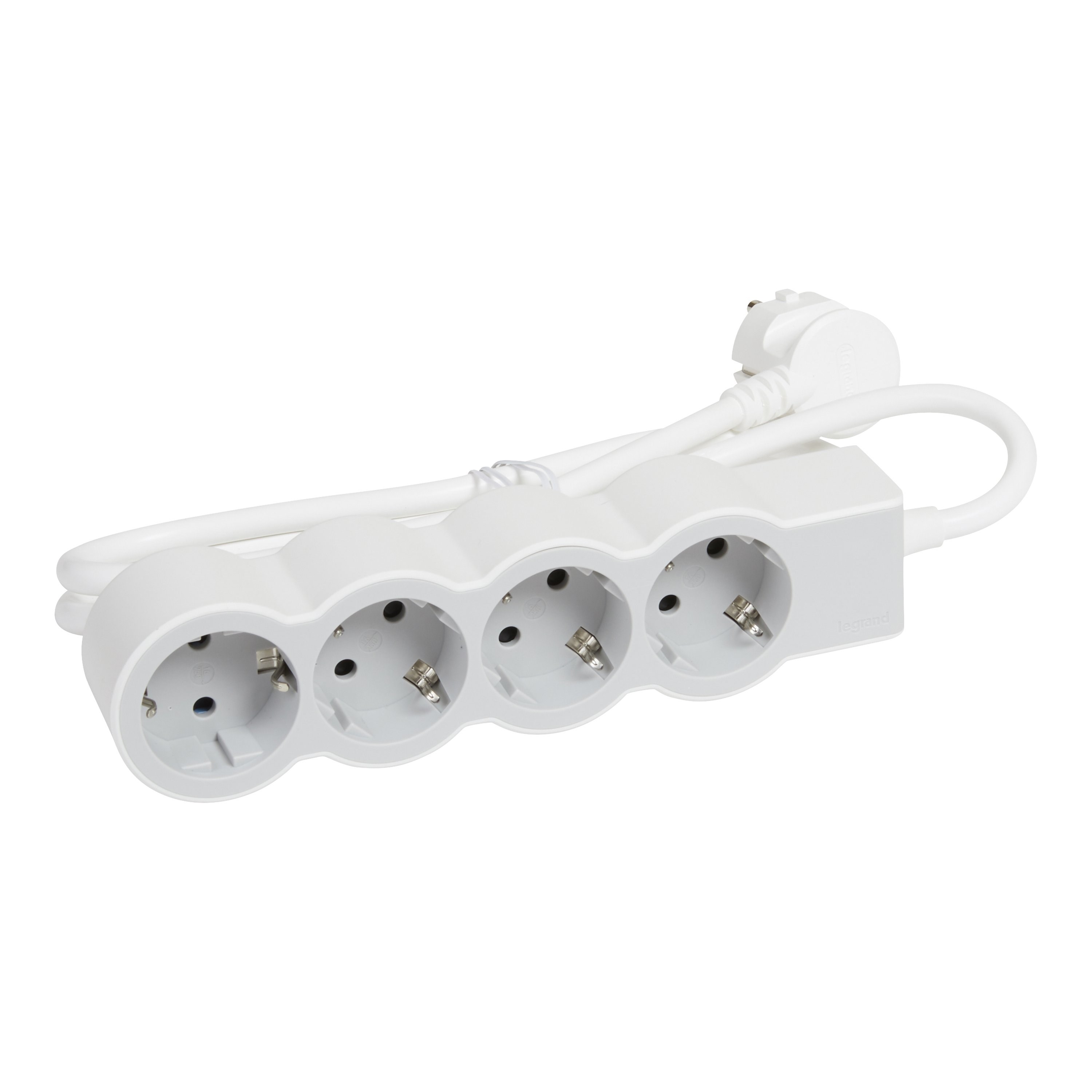 LEGRAND 694561Legrand STANDART GRUP PRİZLER, 16 A, 3680 W, 4 X 2P+E ÇIKIŞLI, 3 X 1,5 mm2 KESİTLİ 3m UZUNLUKTA KABLO, BEYAZ/AÇLegrand Grup Priz Standart Seri - Dörtlü Çocuk Korumalı{ubercoelektromarket}