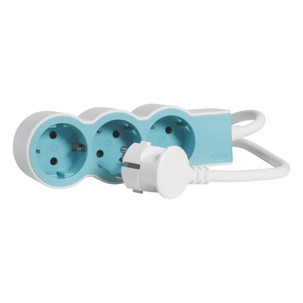 LEGRAND 694551Legrand STANDART GRUP PRİZLER, 16 A, 3680 W, 3 X 2P+E ÇIKIŞLI, 3 X 1,5 mm2 KESİTLİ 1,5m UZUNLUKTA KABLO, BEYAZ/Legrand Grup Priz Standart Seri - Üçlü Çocuk Korumalı{ubercoelektromarket}