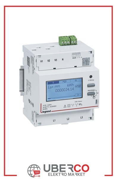 LEGRAND 412043Legrand ENERJI OLCER TRI 5A RS485 MIDLegrand Güç ölçer{ubercoelektromarket}