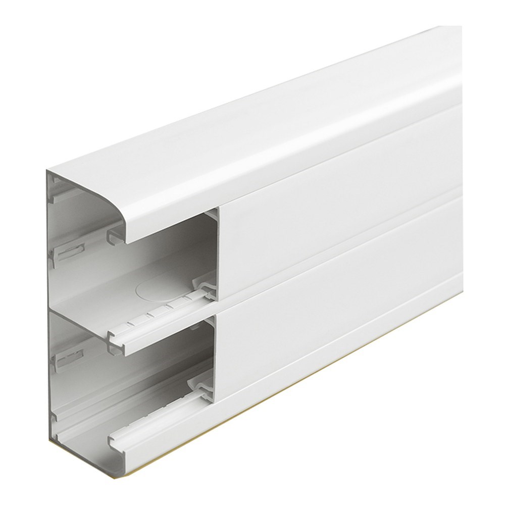 LEGRAND 075603Legrand Gulotlar Sistem Armada Kaidesiz Montaj Kanalı (Monoblok Gövde + Kapak) - Boyut 50x130 mm - Bölümleme Perdeli (2 Bölme)Legrand Gulotlar Sistem Armada Kaidesiz Montaj Kanalı{ubercoelektromarket}