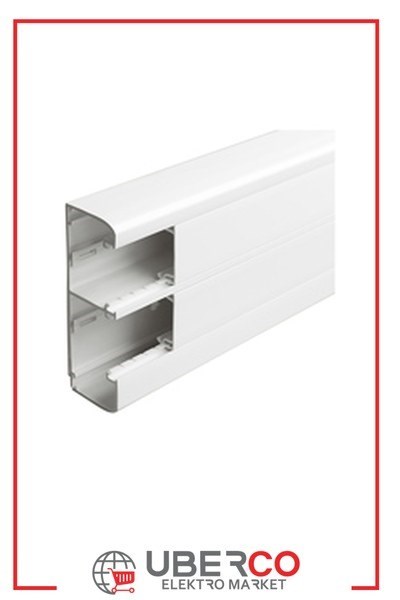 LEGRAND 075604Legrand Gulotlar Sistem Armada Kaidesiz Montaj Kanalı (Monoblok Gövde + Kapak) - Boyut 50x145 mm - Bölümleme Perdeli (2 Bölme)Legrand Gulotlar Sistem Armada Kaidesiz Montaj Kanalı{ubercoelektromarket}