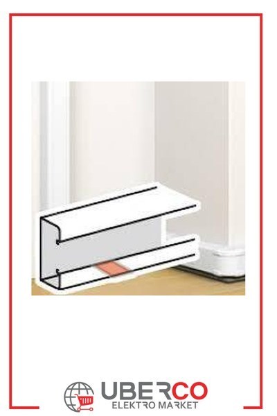 LEGRAND 075667Legrand Gulotlar Sistem Armada Kaidesiz Montaj Kanalı İçin Yapışkanlı Kanal Birleştirme - Boyut 50x105 mmLegrand Gulotlar Sistem Armada Kaidesiz Montaj Kanalı İçin{ubercoelektromarket}