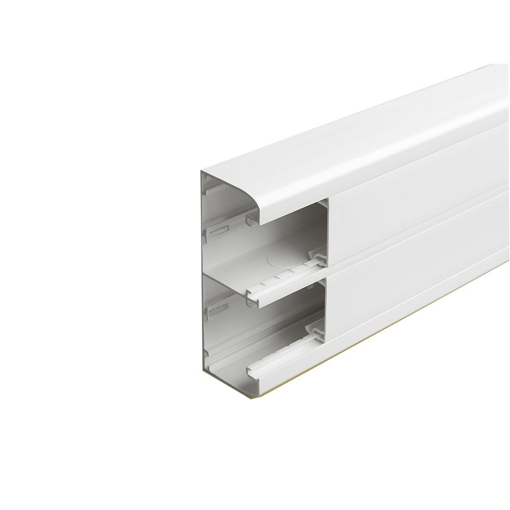 LEGRAND 075603Legrand Gulotlar Sistem Armada Kaidesiz Montaj Kanalı (Monoblok Gövde + Kapak) - Boyut 50x130 mm - Bölümleme Perdeli (2 Bölme)Legrand Gulotlar Sistem Armada Kaidesiz Montaj Kanalı{ubercoelektromarket}