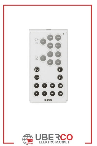 LEGRAND 088235Legrand Hareket Sensörü Aksesuarı - Basit Konfigürasyon KumandasıLegrand Hareket Sensörü Aksesuarı - Basit Konfigürasyon{ubercoelektromarket}